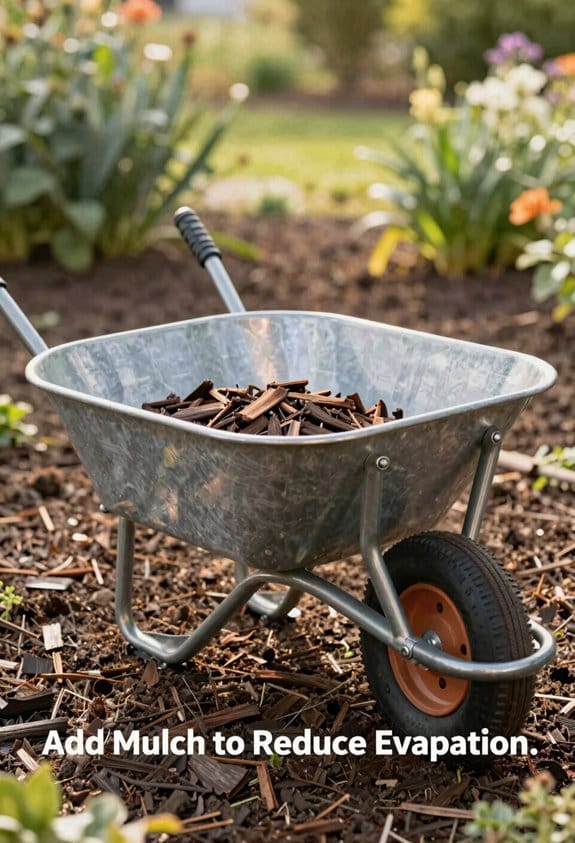 apply two to three inch mulch