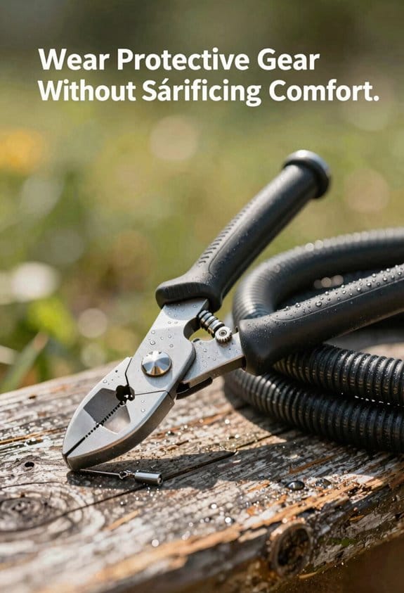 breathable protective gardening gear