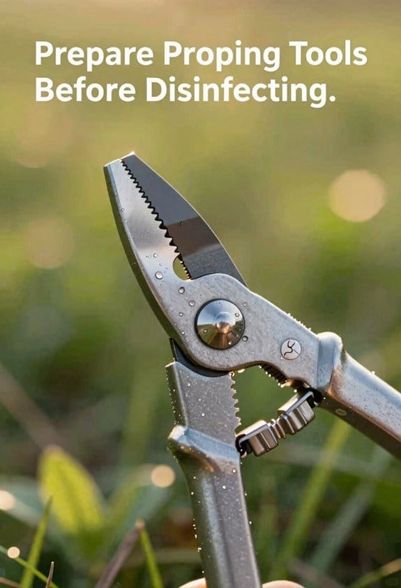 clean disassemble scrub dry
