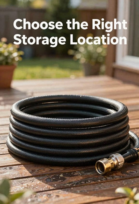 cool dry uv protected storage