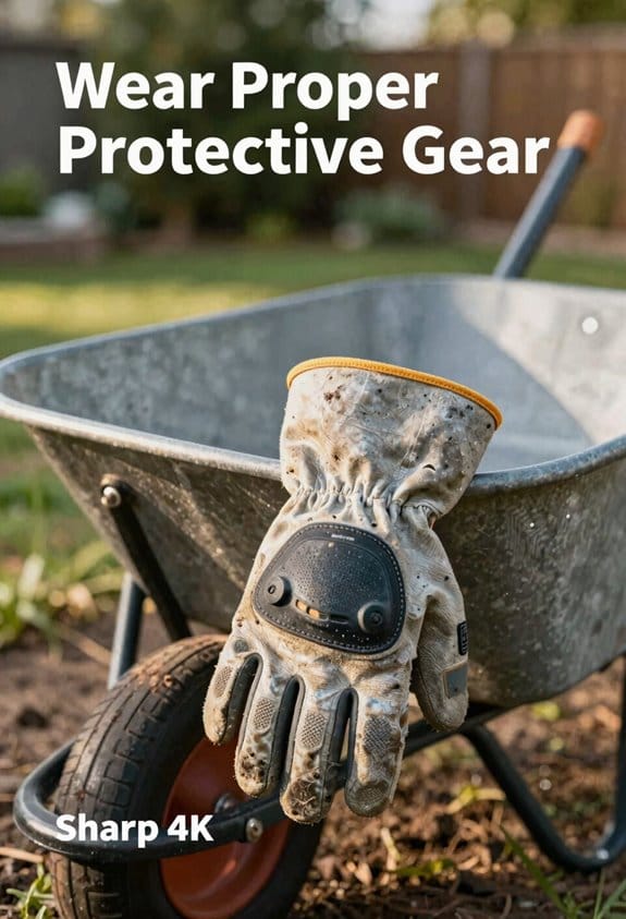 cut resistant gloves hardhat eyewear