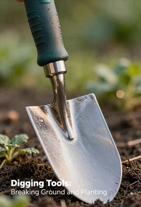 digging tools for gardening