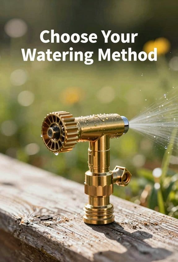 drip irrigation conserves most water