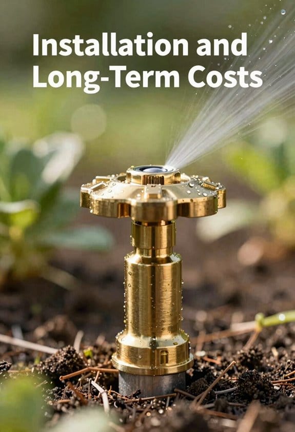 drip saves water long term