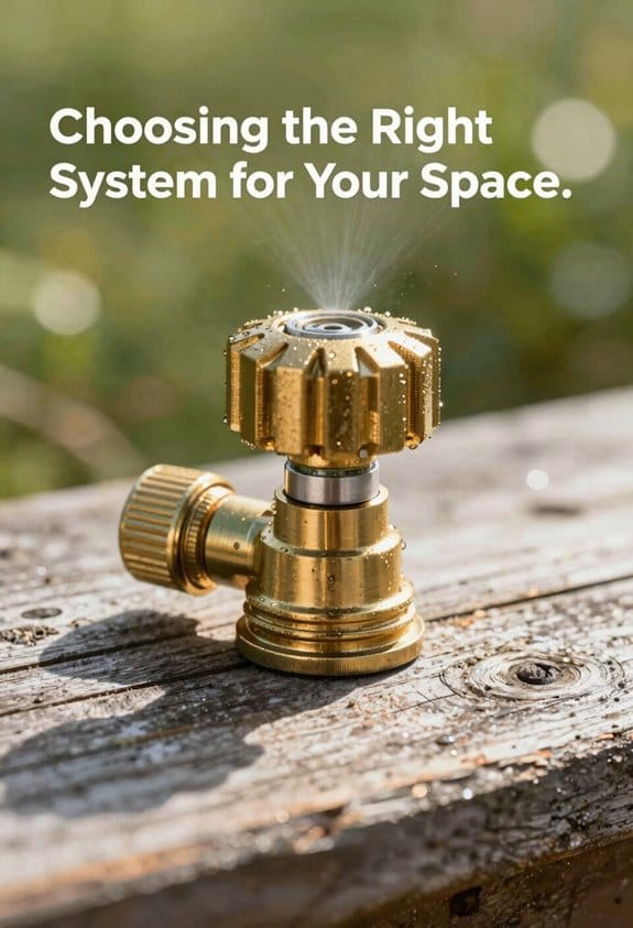 drip vs sprinkler system choices