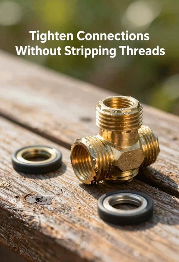 finger tighten wrench teflon tape