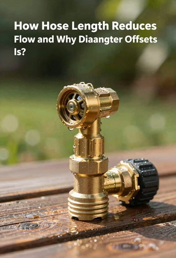 hose length reduces flow