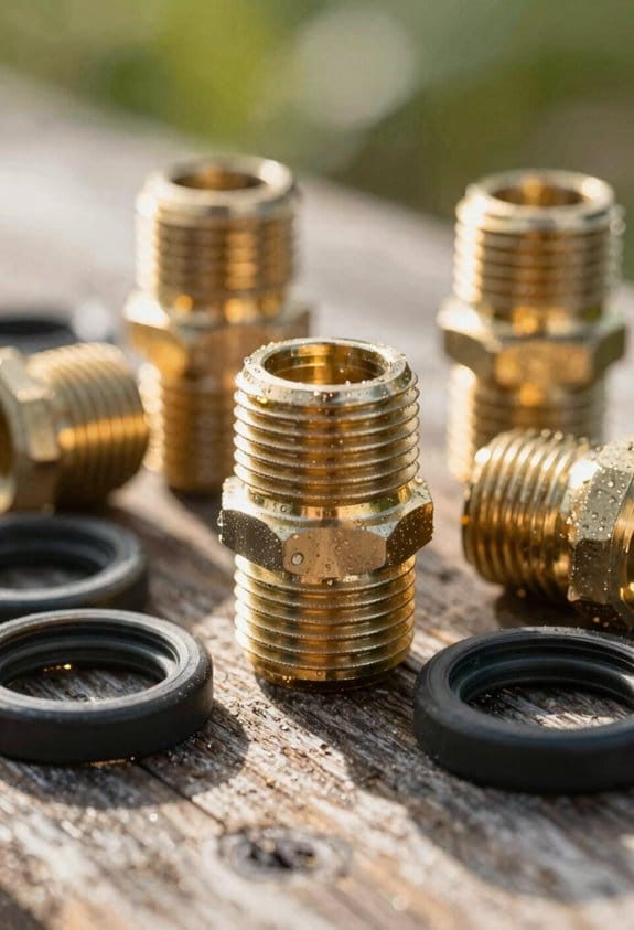 inspect washers threads alignment