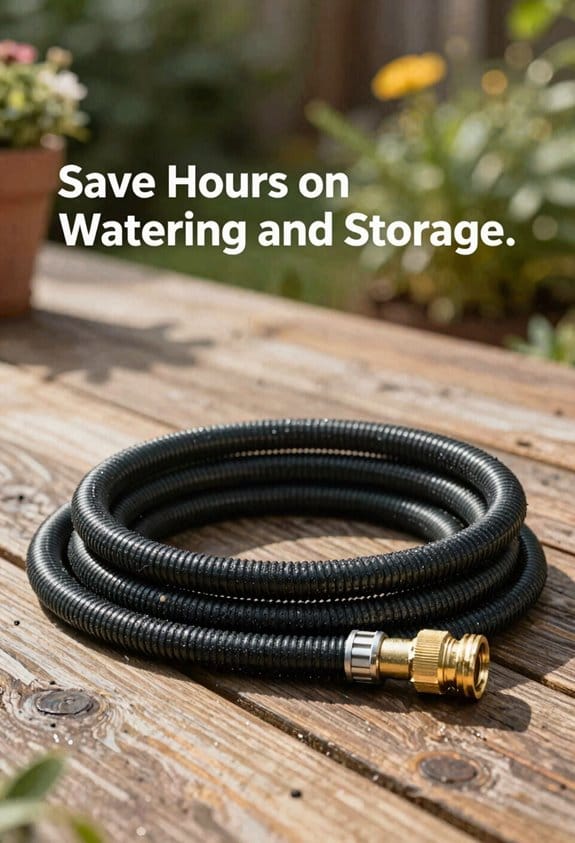 instant automatic hose retraction