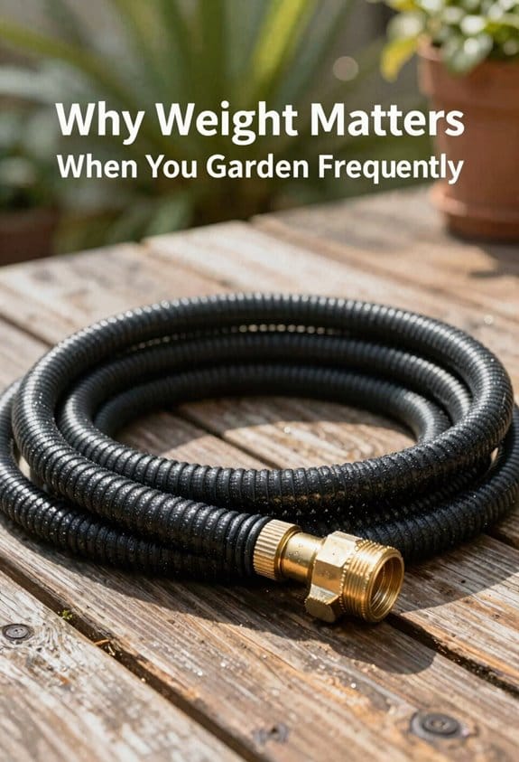 lightweight expandable hose reduces strain