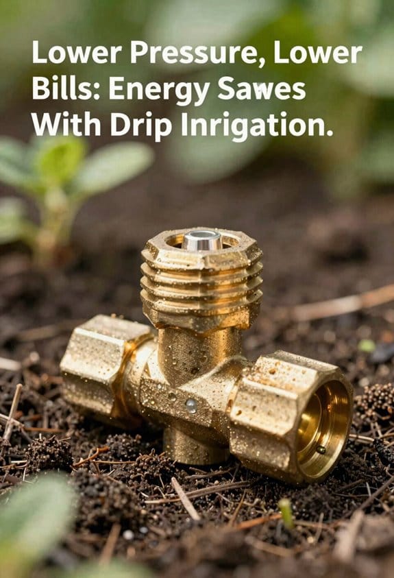 lower pressure lower cost irrigation