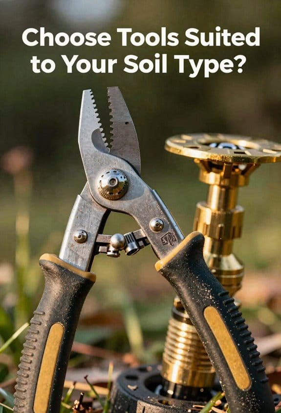 match tools to soil type