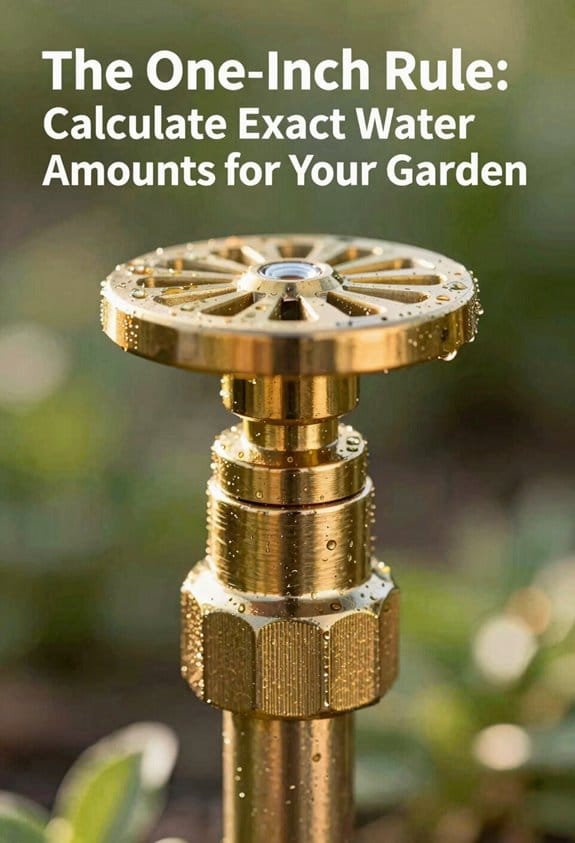 one inch weekly watering guideline