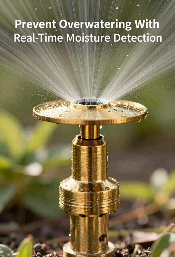 real time moisture based irrigation control