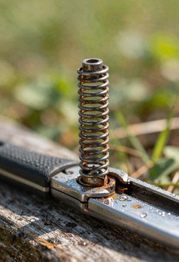 replace worn pruning shear springs