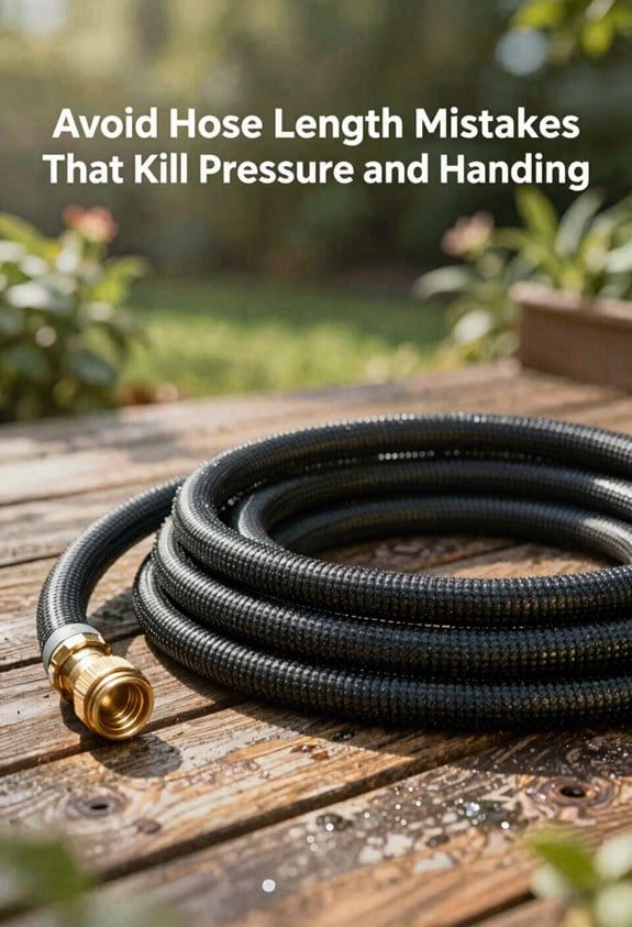 right length hose prevents problems