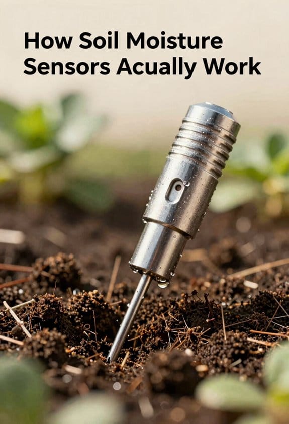 sensors measure soil moisture indirectly