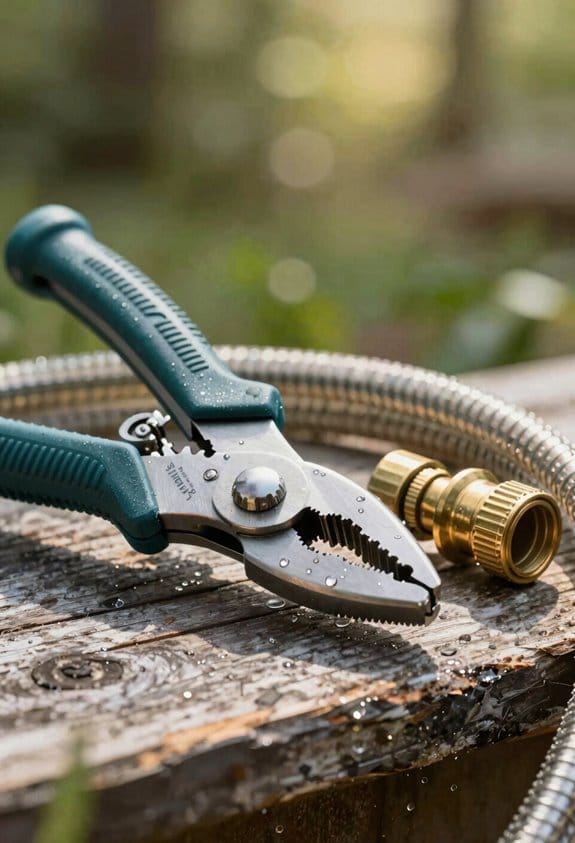 separate rusty tools from new