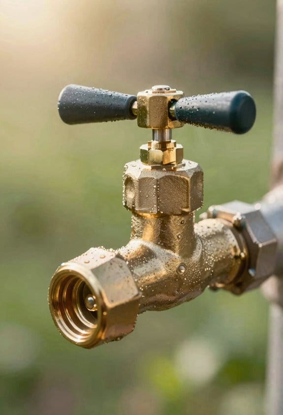 shut off outdoor water supply