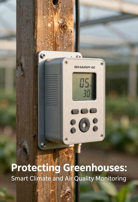 smart greenhouse climate monitoring