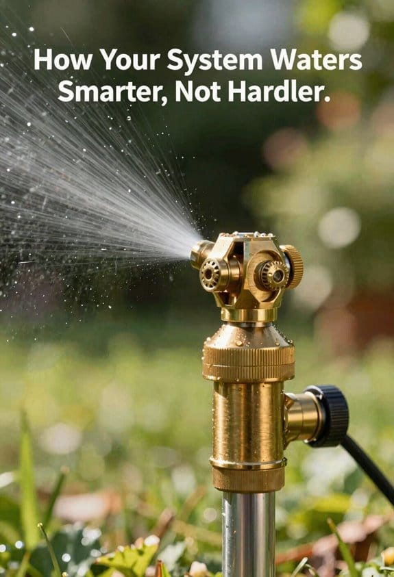 smart sensor driven adaptive irrigation