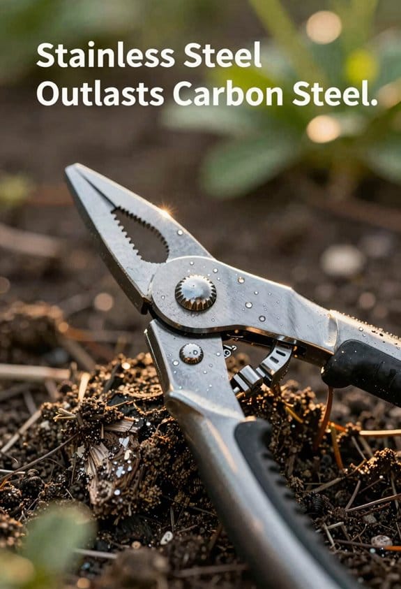 stainless steel resists corrosion
