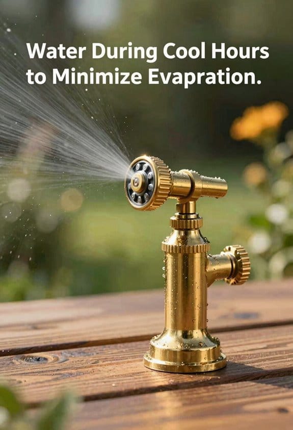 water in cool hours