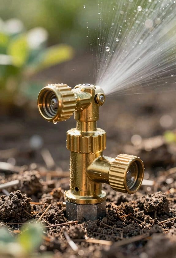 water pressure controls sprinkler coverage